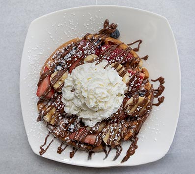 Mojo Hill Cafe - Fruit Nutella